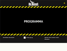 Tablet Screenshot of debosuil.nl